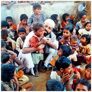 Serving children