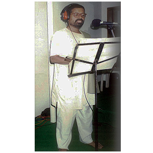 Shree Rangbal performing at All India Radio Station in Vadodara
