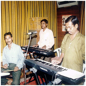 Rangbal performing at All India Radio Station in Vadodara