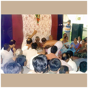 Rangbal with PP shree Kevalanandaji Paramhansa