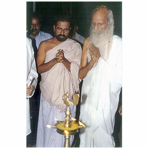 Rangbal with P.P. Shree Prem Avadhoot