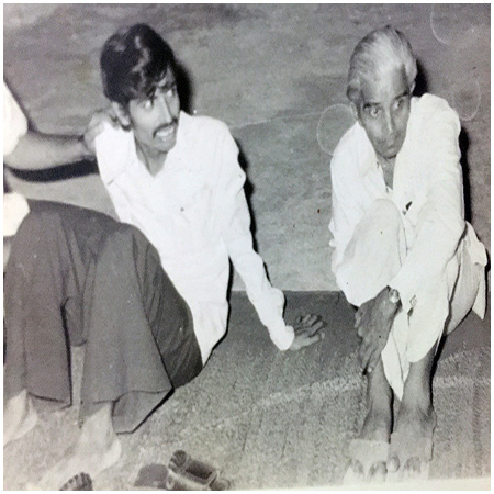 Rangbal with Pitaji